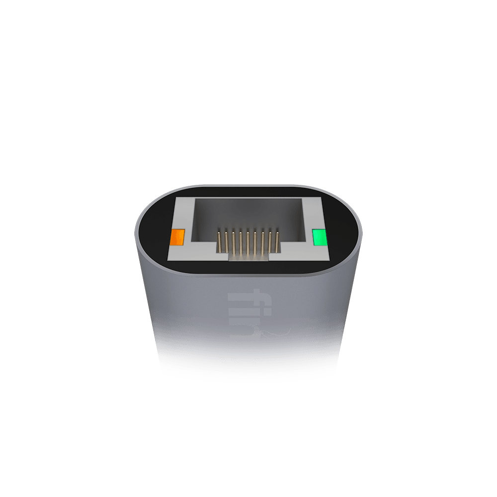 FINGERS GigaNet USB Hub Connection View