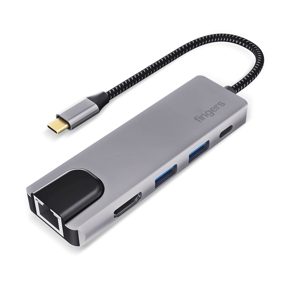 FINGERS UltimoDock 5-in-1 USB Hub View