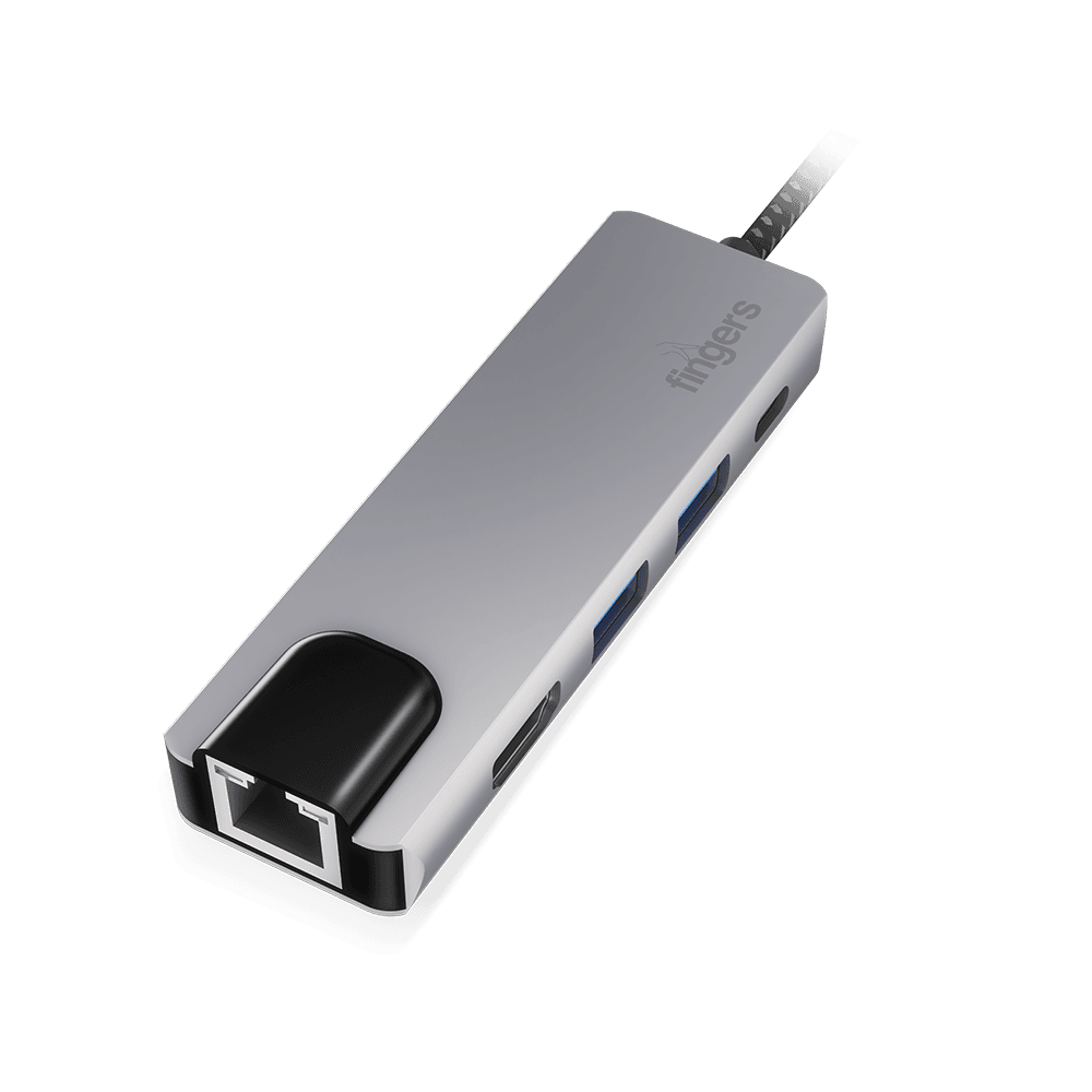 FINGERS UltimoDock 5-in-1 USB Hub View
