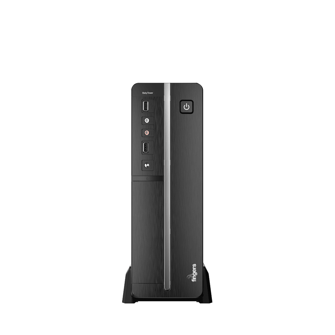 FINGERS Baby Tower PC Case Front View