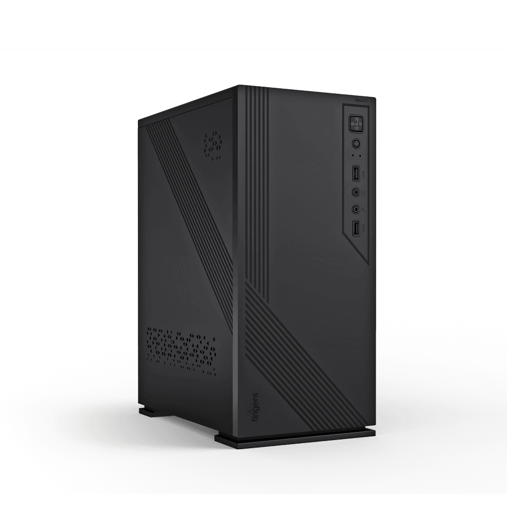 Cross Side Of FINGERS Metal-C7 Micro ATX PC Case