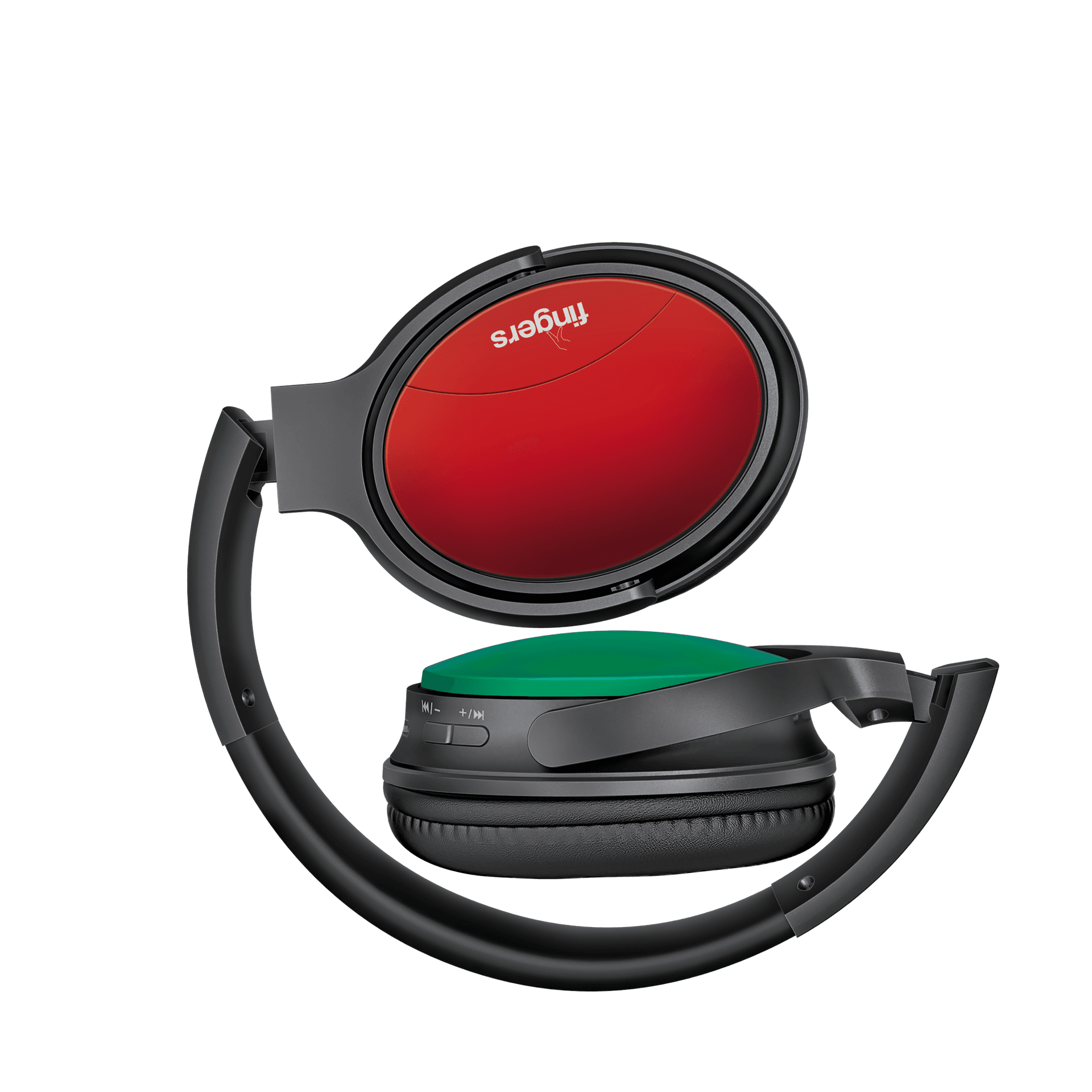 Sugar-n-Spice B3 Wireless on-ear Headset Folded Look