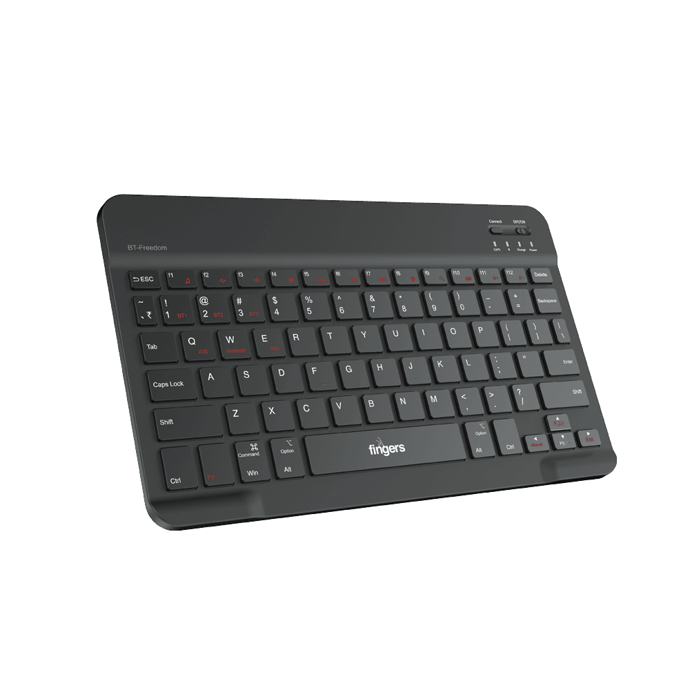 FINGERS BT-Freedom Bluetooth Keyboard Slant Look