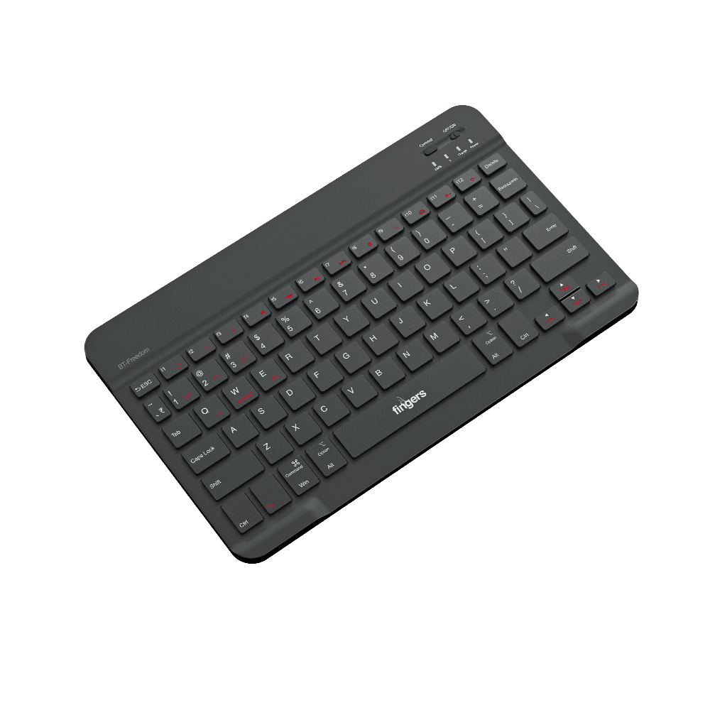 FINGERS BT-Freedom Bluetooth Keyboard Shot From Top