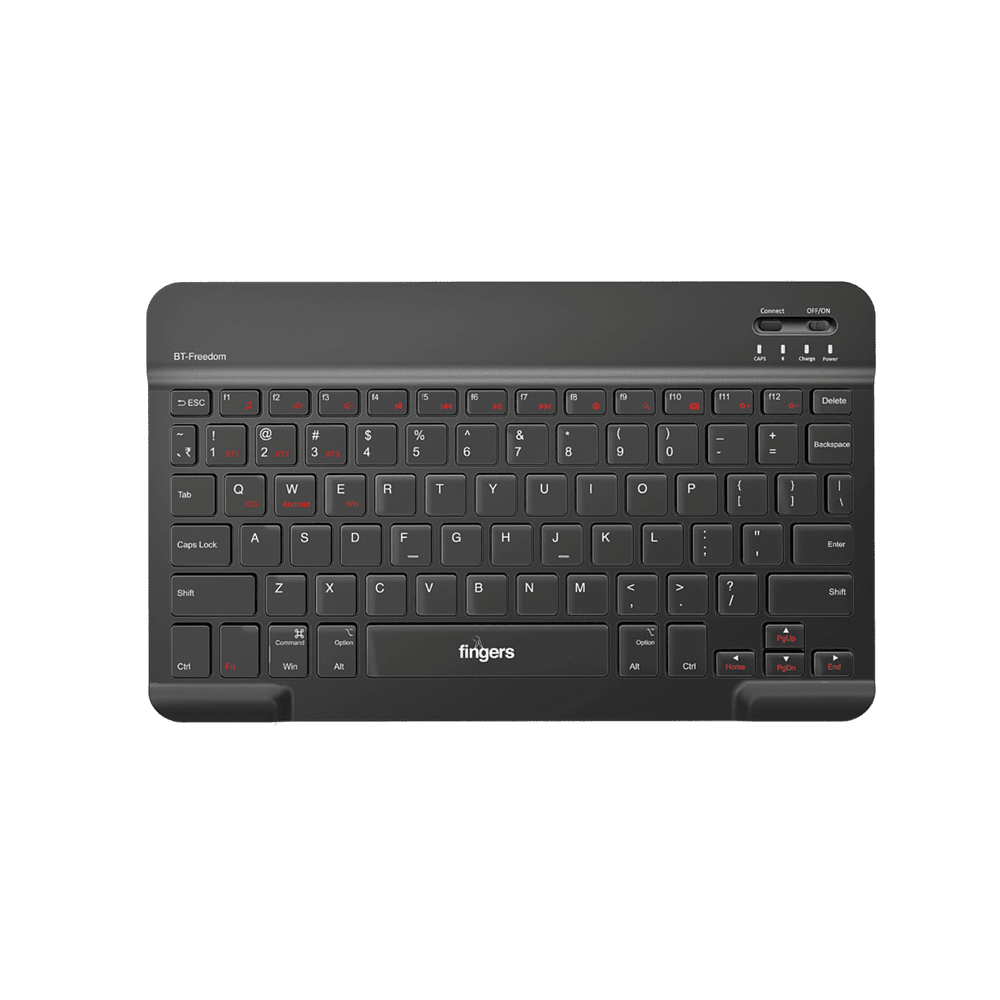 FINGERS BT-Freedom Bluetooth Keyboard Front Look