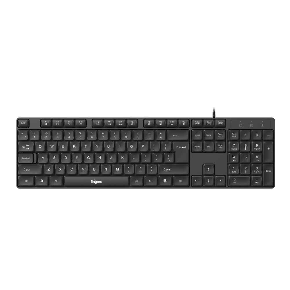 A USB FINGERS WonderClicks K9 PC keyboard