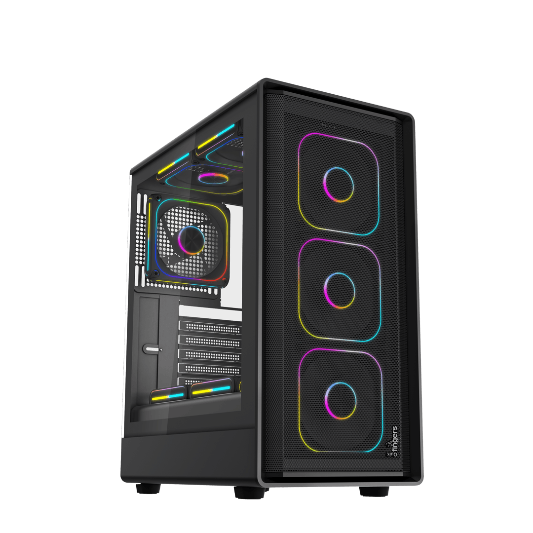 Black QuikFINGERS PowerMatrix-G6 Corporate Case