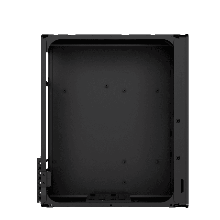 FINGERS TopTier-T1 cabinet internal layout with ample space for components and airflow