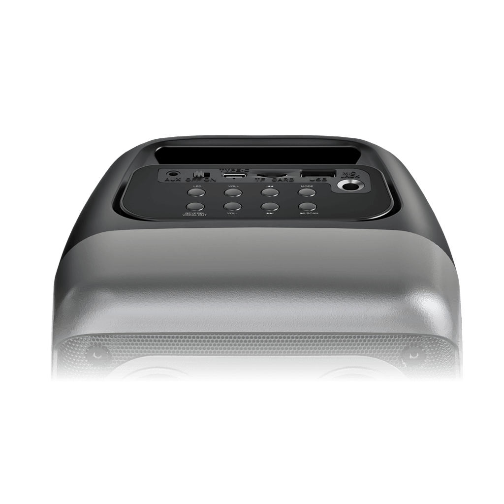 Control Panel of FINGERS HootBeats Portable Spekaer