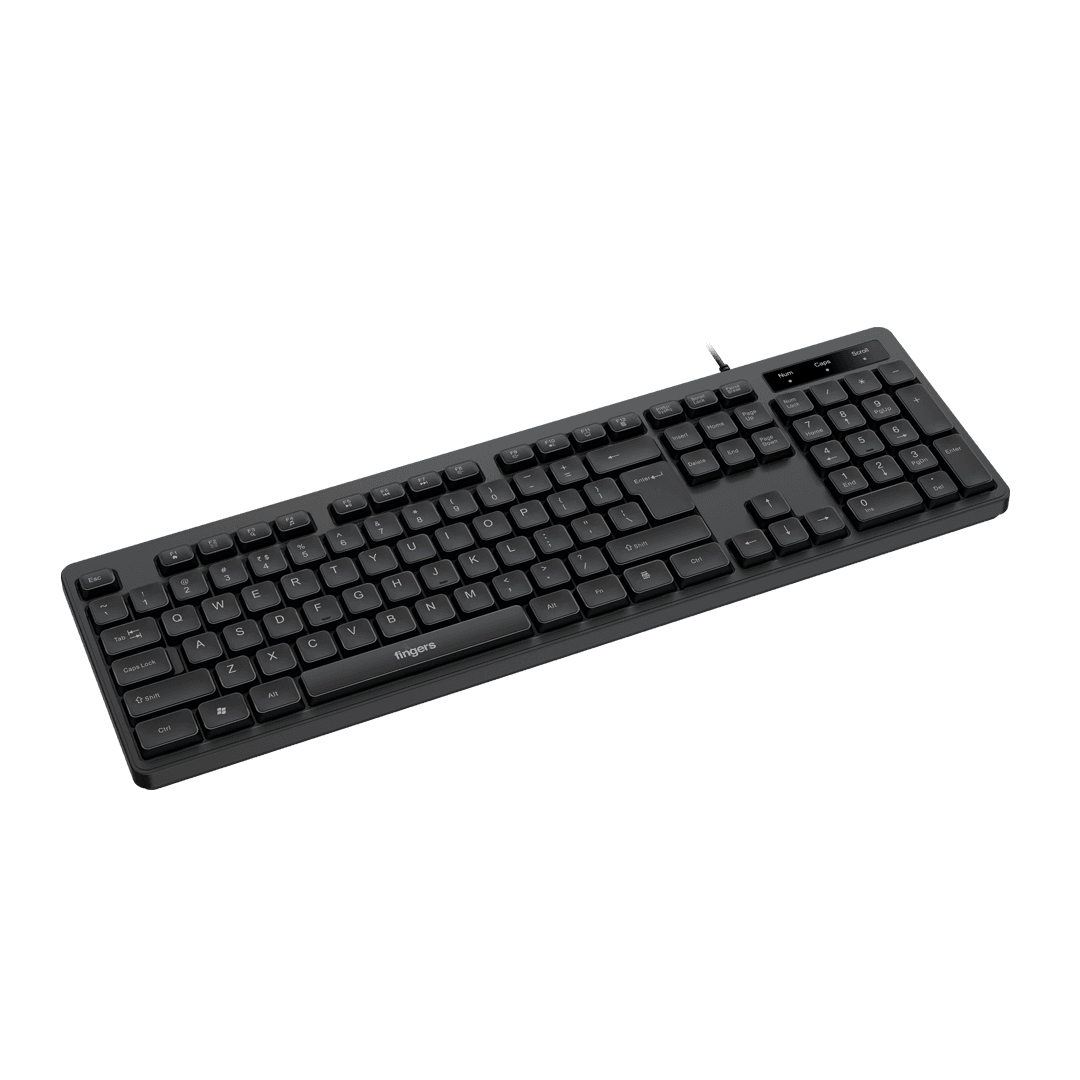 FINGERS CheesyDuo-D3 Cross view of keyboard
