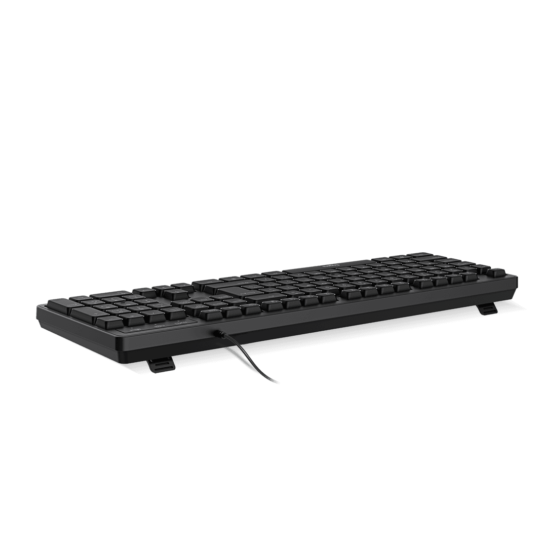 complete look from back of CheesyDuo-D3 wired deskset