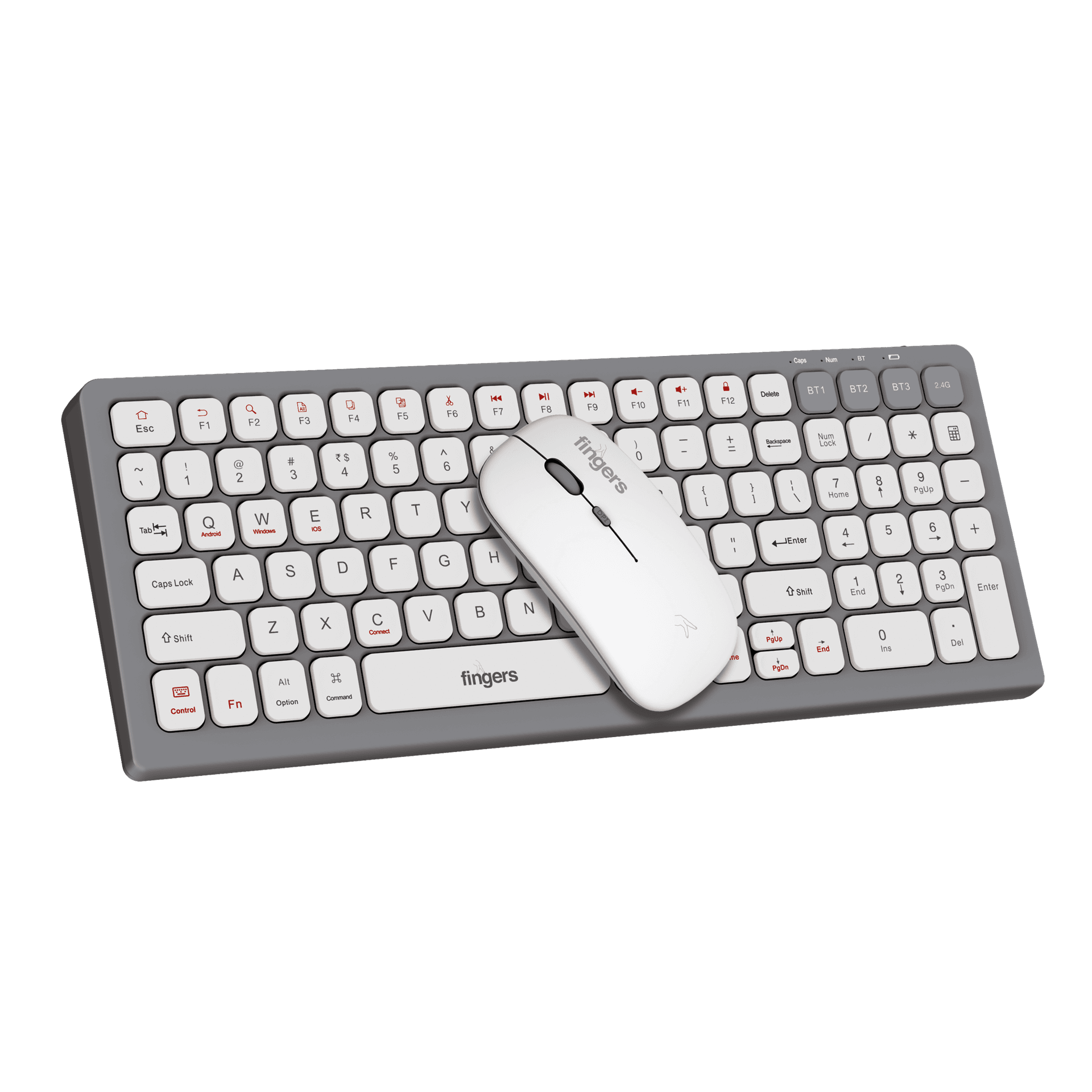 FINGERS ComboRegal-D4 Celestial White With mosue