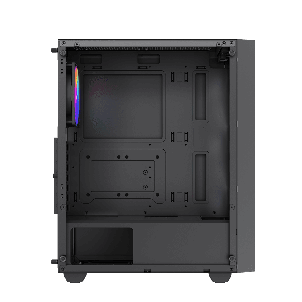 Side section for installation of FINGERS Dominion-E15 PC case