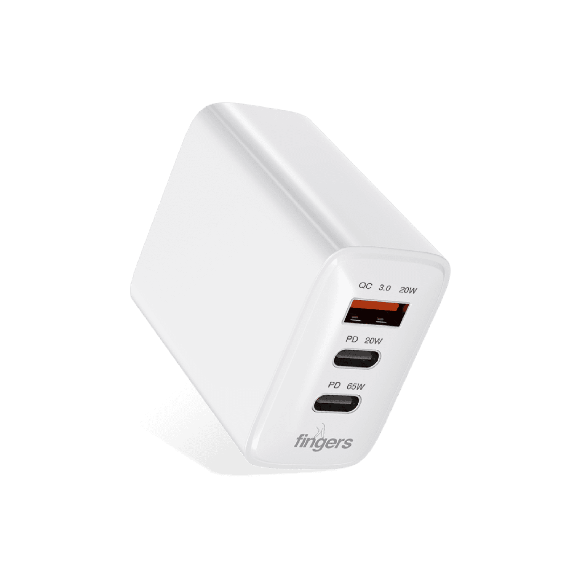 Back view of FINGERS PA-765 power adapter