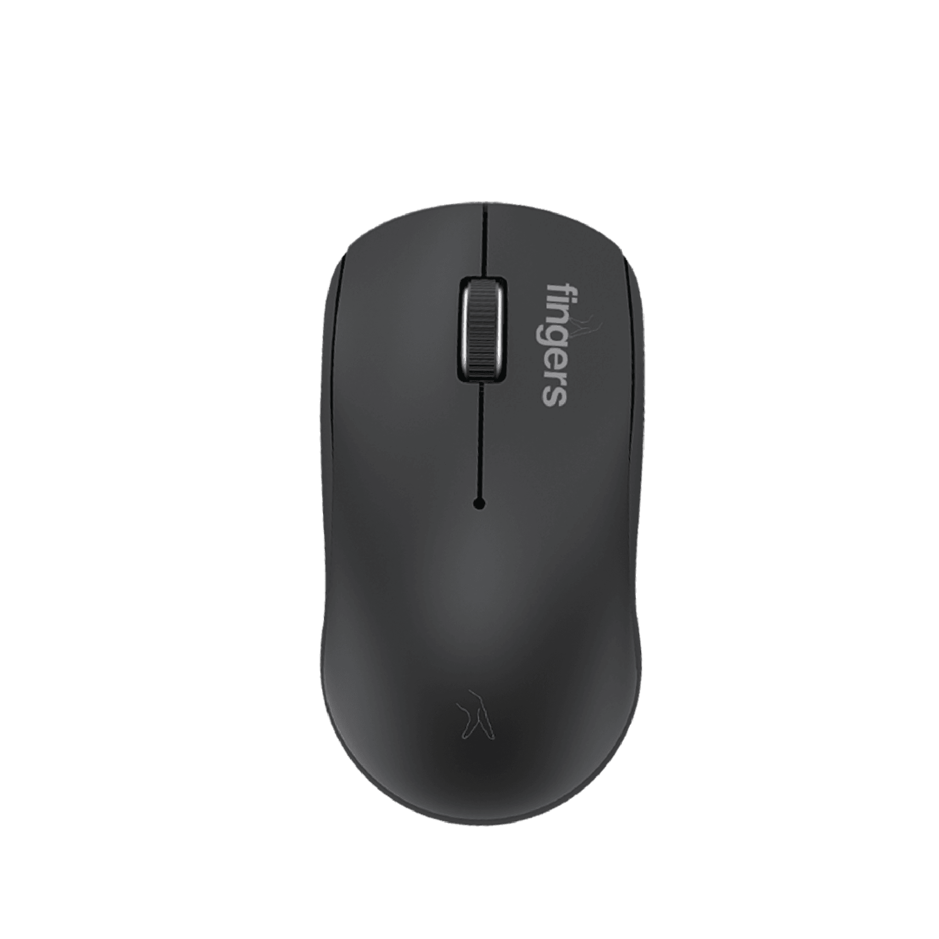Top view of Mouse of FINGERS StellarCombo2 wireless deskset