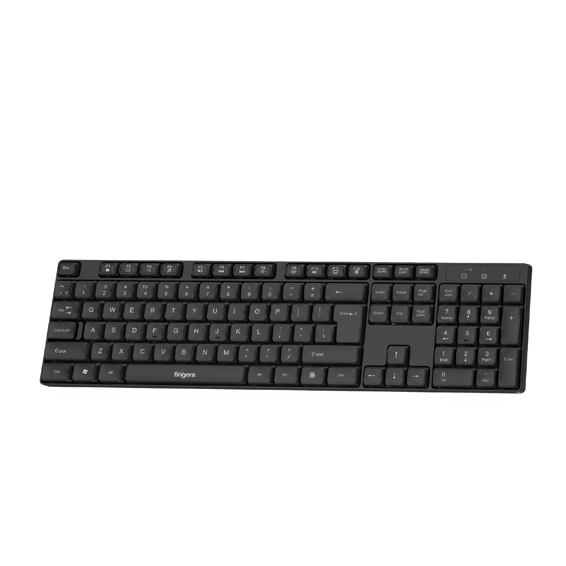 keyboard of FINGERS StellarCombo2 wireless deskset