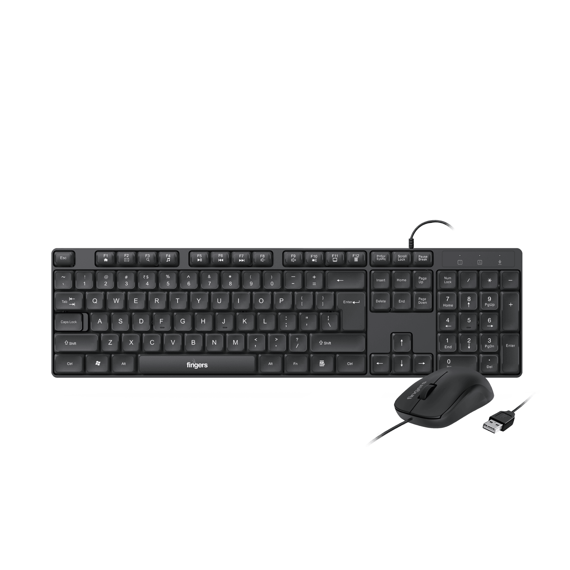 Top view of MarvelCombo2 keyboard mouse