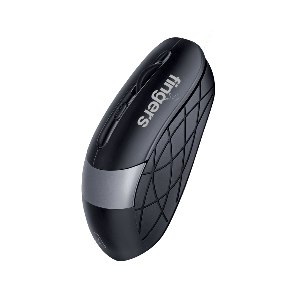 Side view of FINGERS AeroGrip WB9 wireless mouse