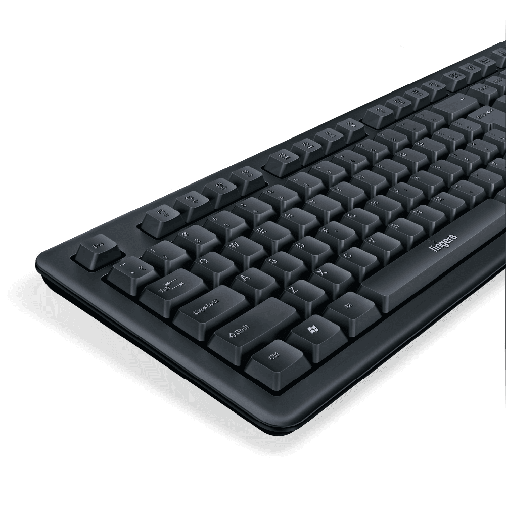 side view of Duo Recharge Combo keyboard and mouse