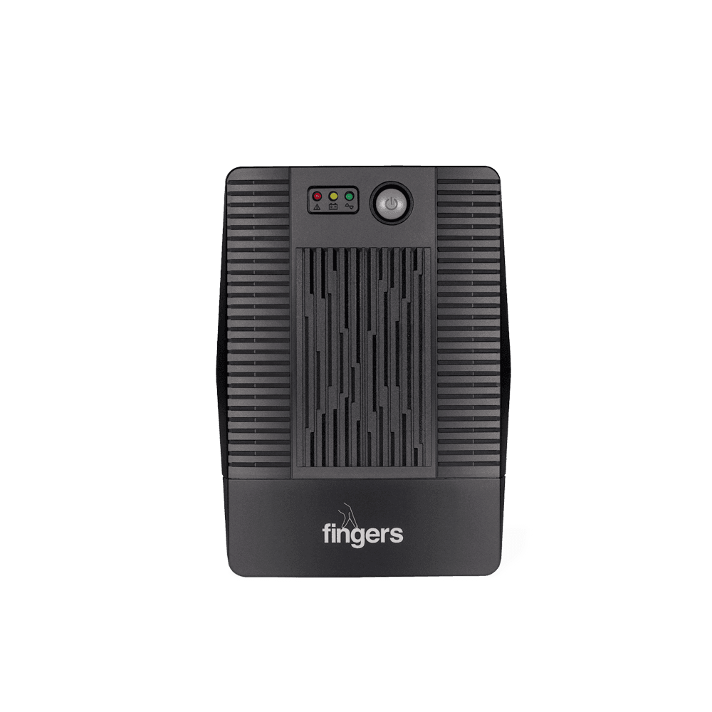 FINGERS Fast-Recharge UPS FR-1097 in black colour