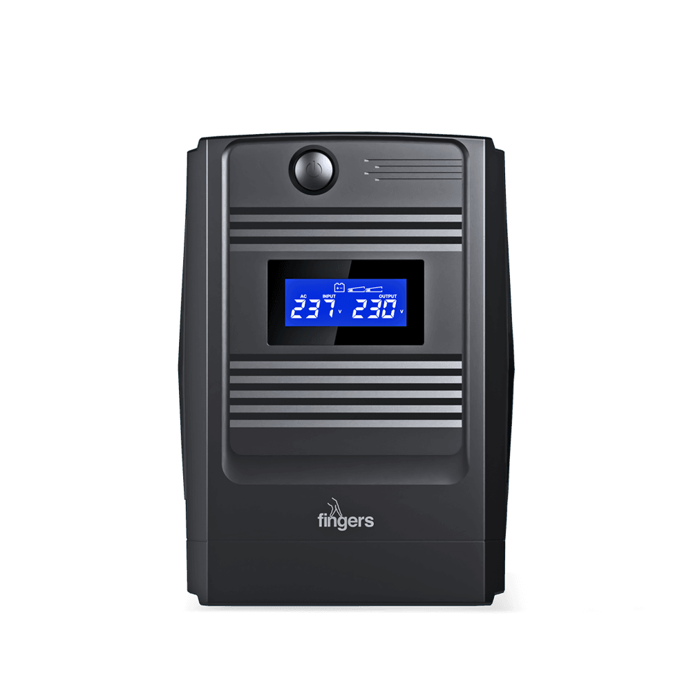 FINGERS FR-1250 LCD UPS Power Protection Right Side View