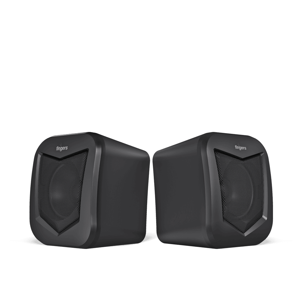 FINGERS DeskSound 2.0 Speaker Side Look