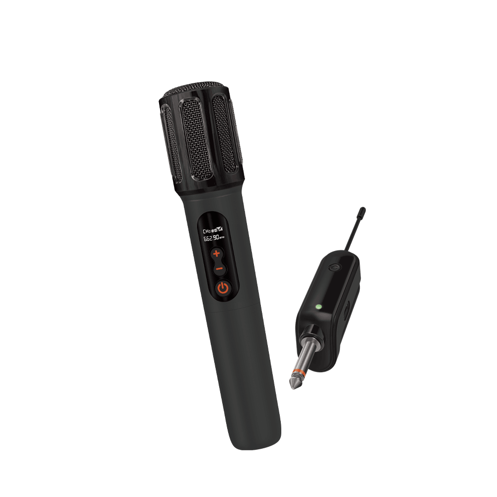 Standing view of FINGERS Freedom Mic-G26 Wireless Mic