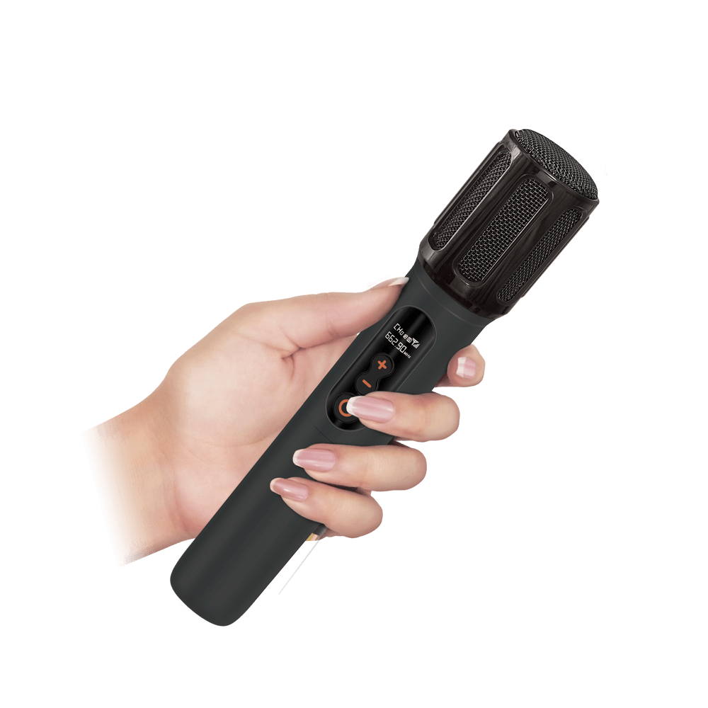 Standing view of FINGERS Freedom Mic-G26 Wireless Mic