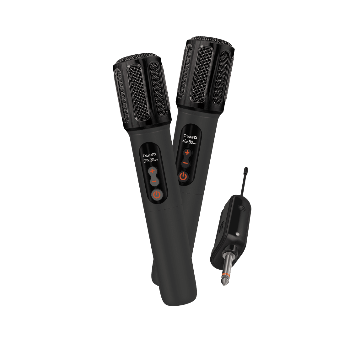 Close-up view of FINGERS Freedom Mic-G124 receiver