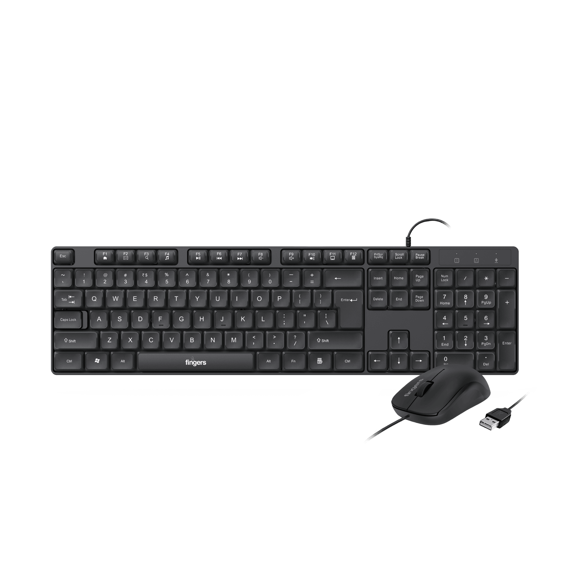Top view of MarvelCombo2 keyboard mouse