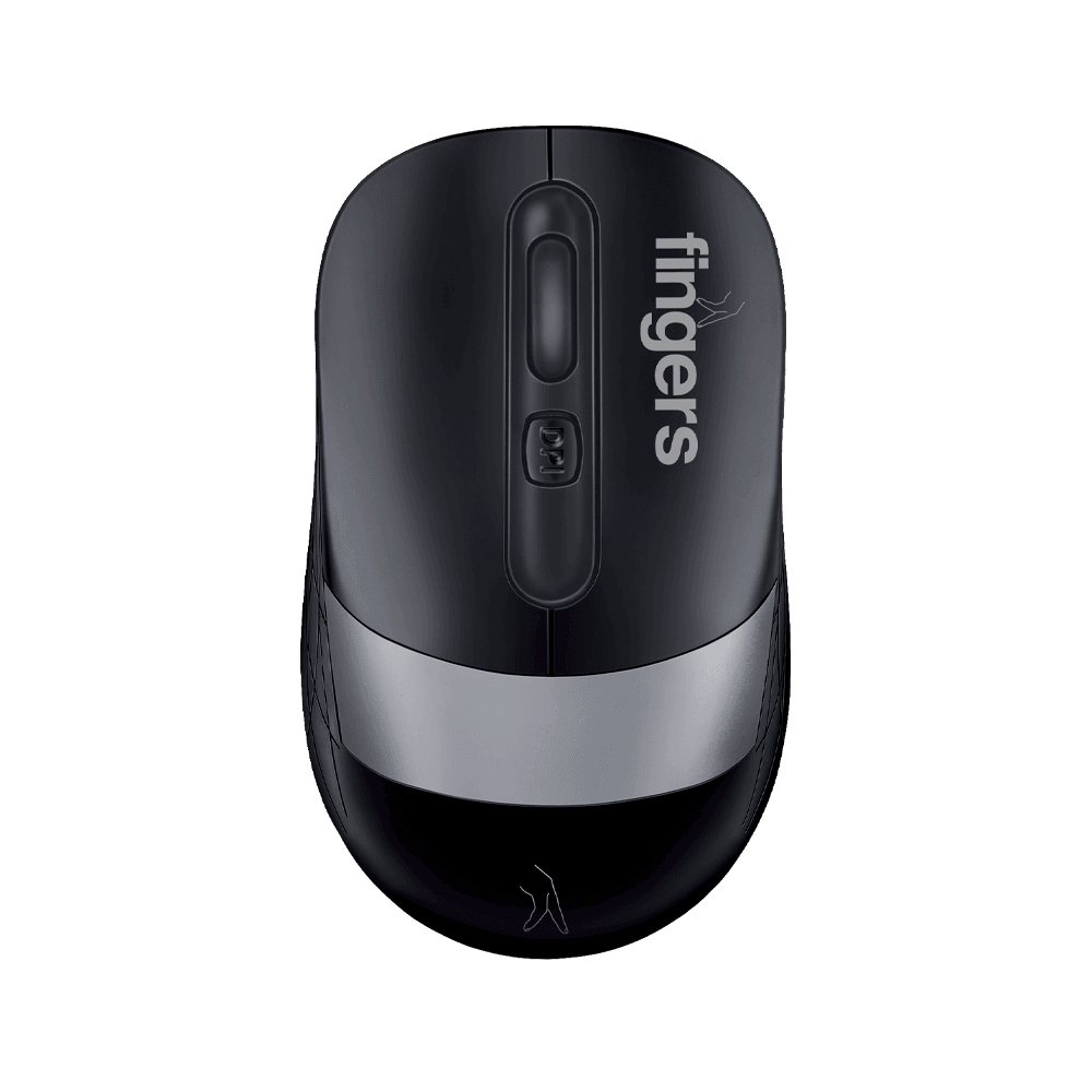 FINGERS AeroGrip WB9 wireless mouse with USB receiver