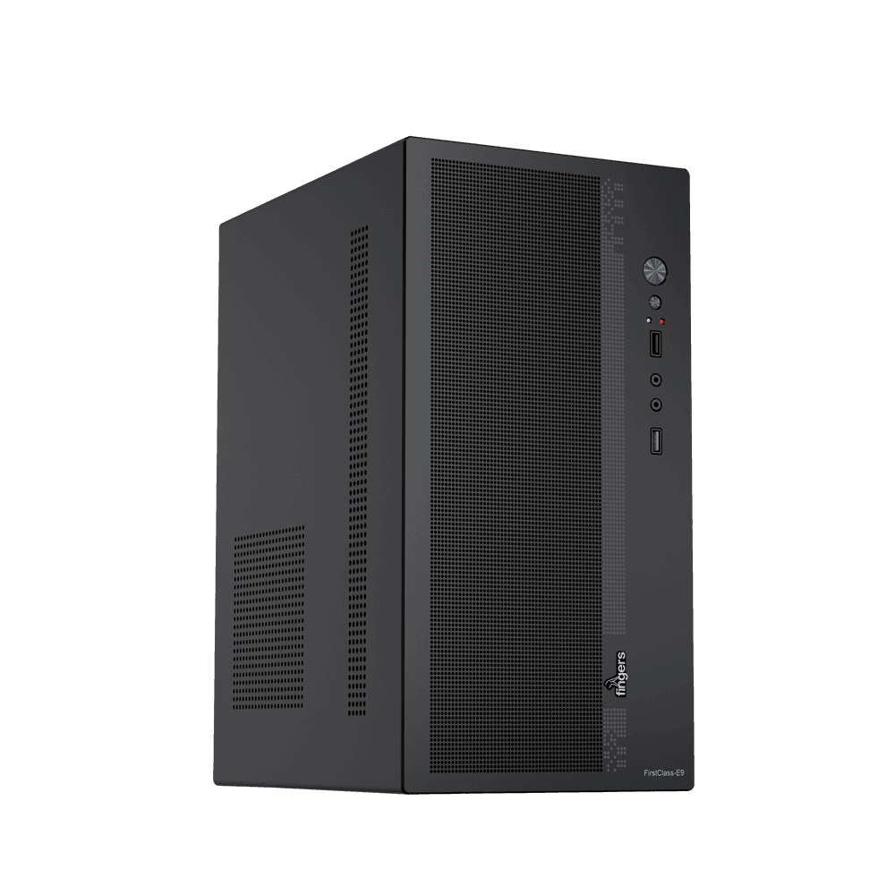 left view of FINGERS FirstClass E9 Cabinet with SMPS