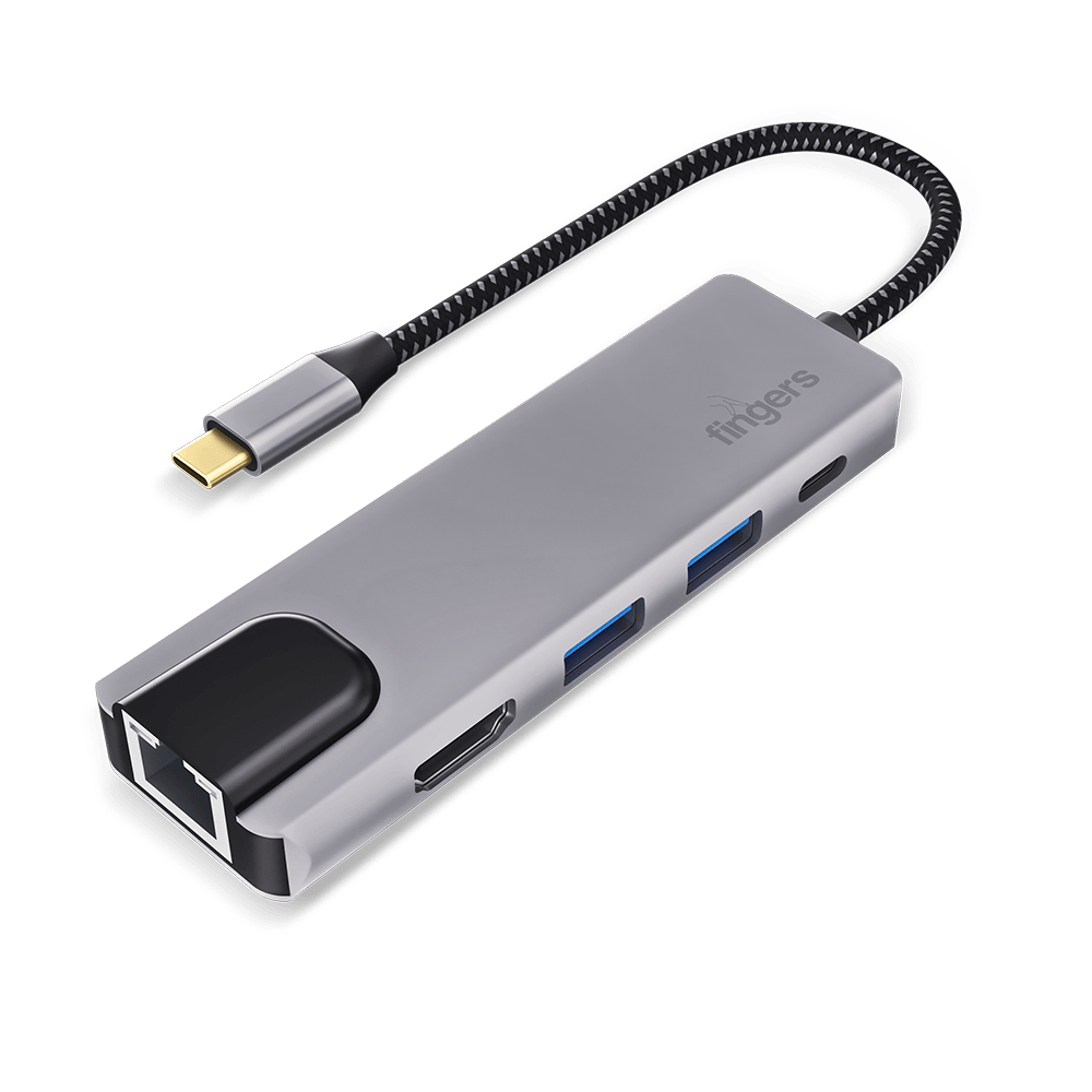 FINGERS UltimoDock 5-in-1 USB Hub View