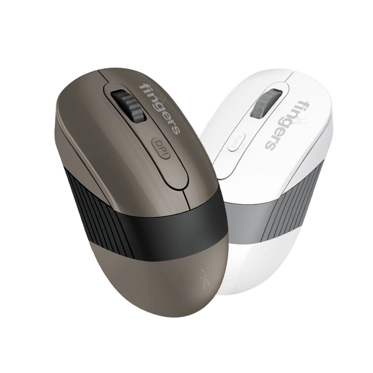 FINGERS AeroGrip Plus mouse both the colours