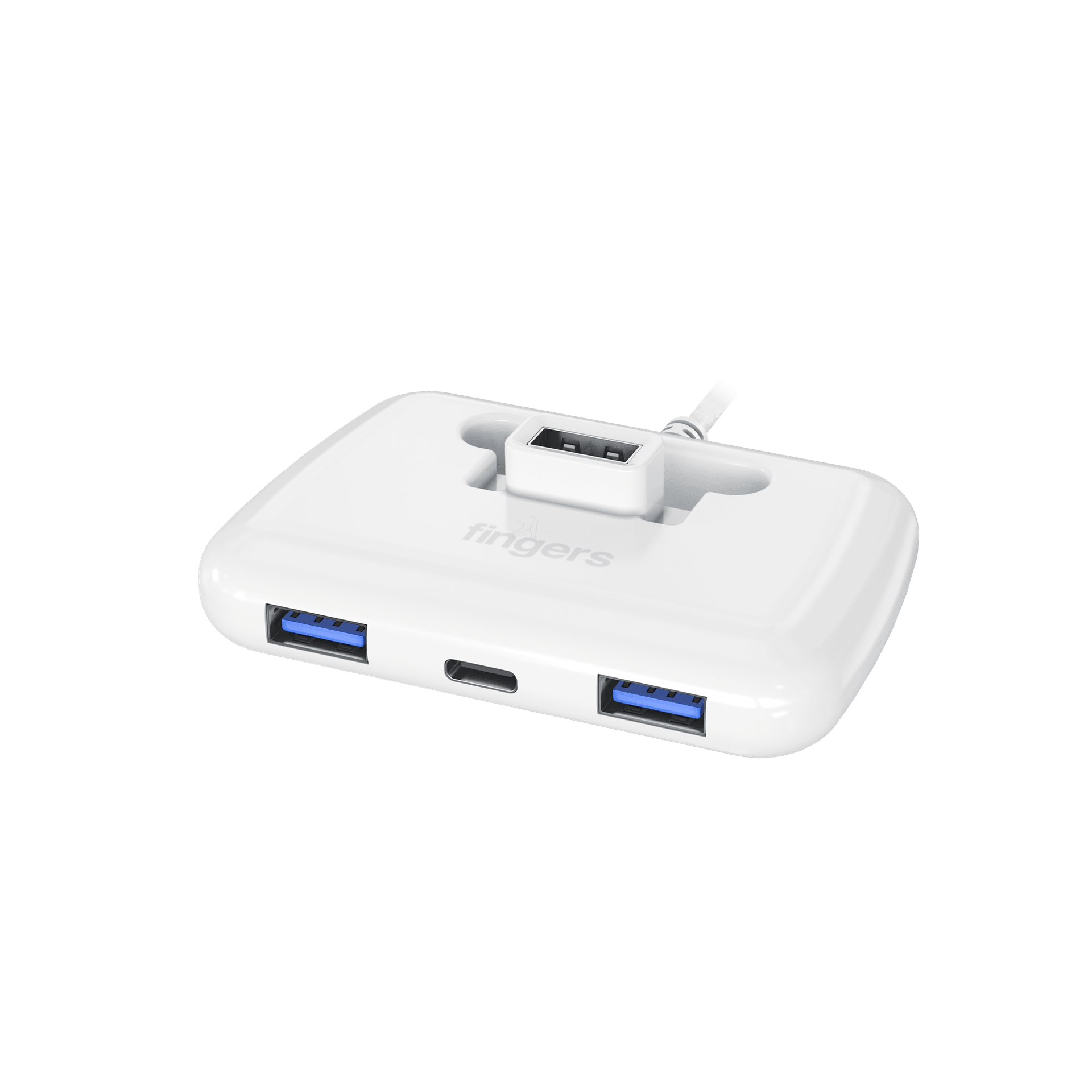 FINGERS Fast-CU3.0 hub in classic white colour