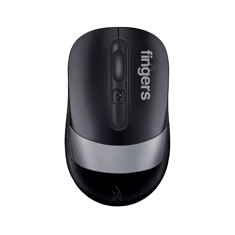FINGERS AeroGrip WB9 wireless mouse with USB receiver