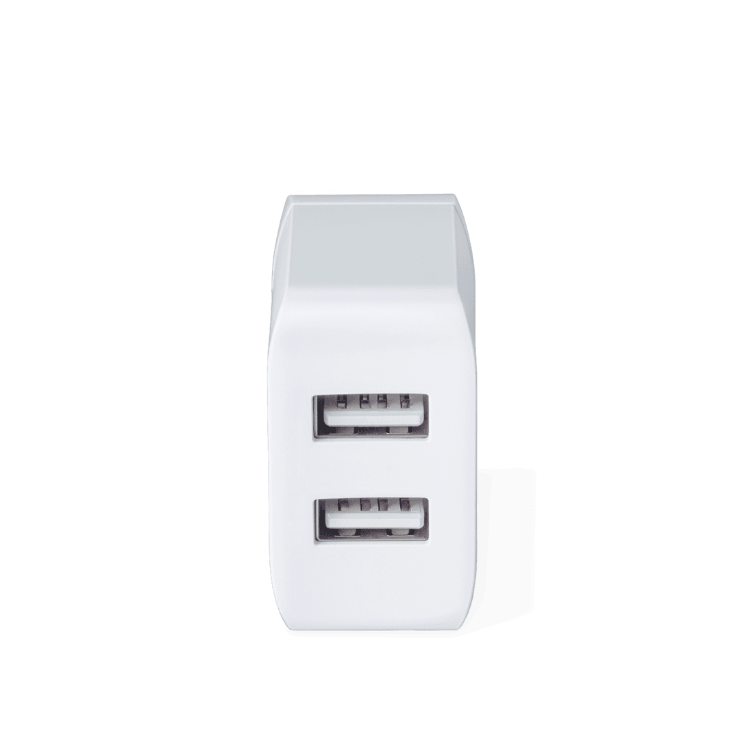 FINGERS PA DUAL USB in Matte White Color
