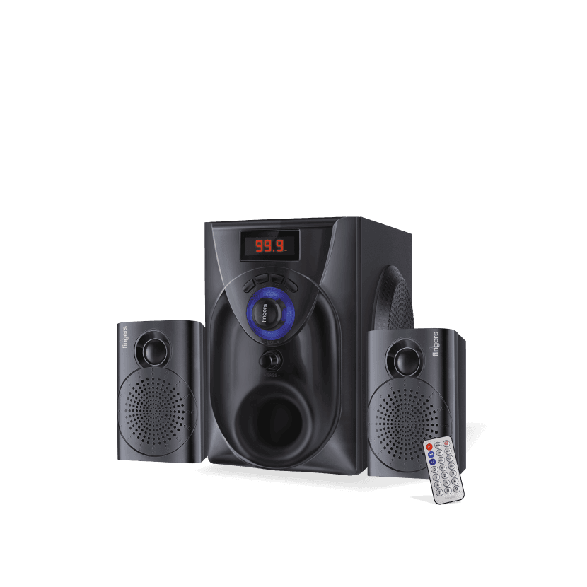 FINGERS Challenger 2.1 Speaker with Remote Control
