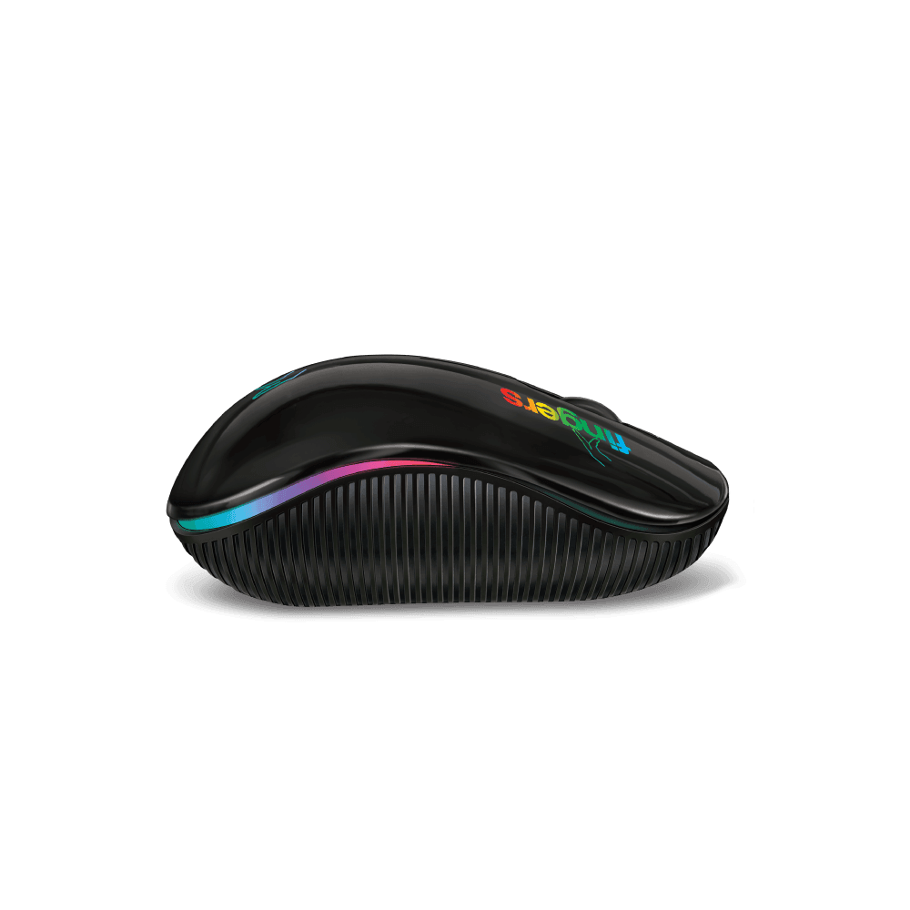 Top Angled view of FINGERS RGB-NoviTrend Wireless + Bluetooth Mouse