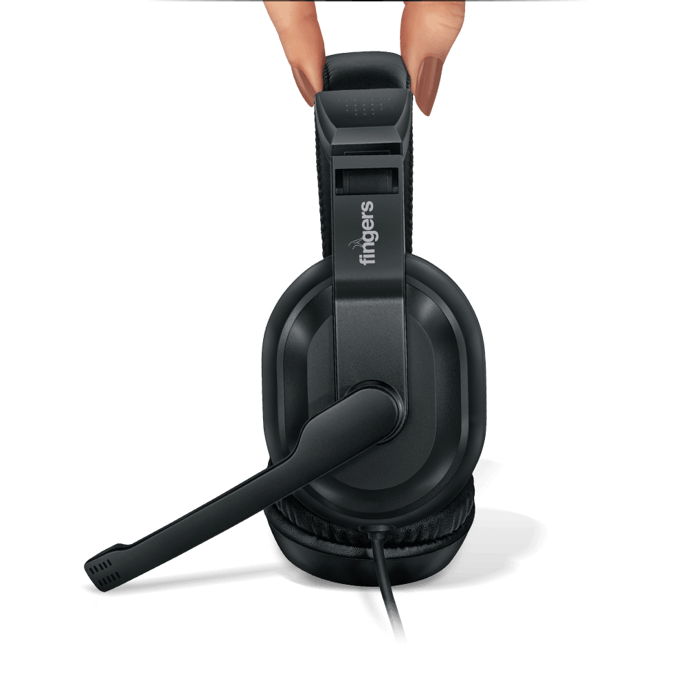 Side view of FINGERS S10 Wired Headset