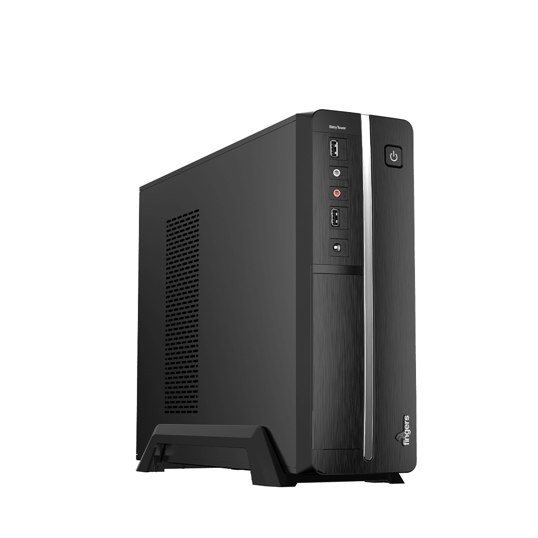 FINGERS Baby Tower PC Case Left Side View