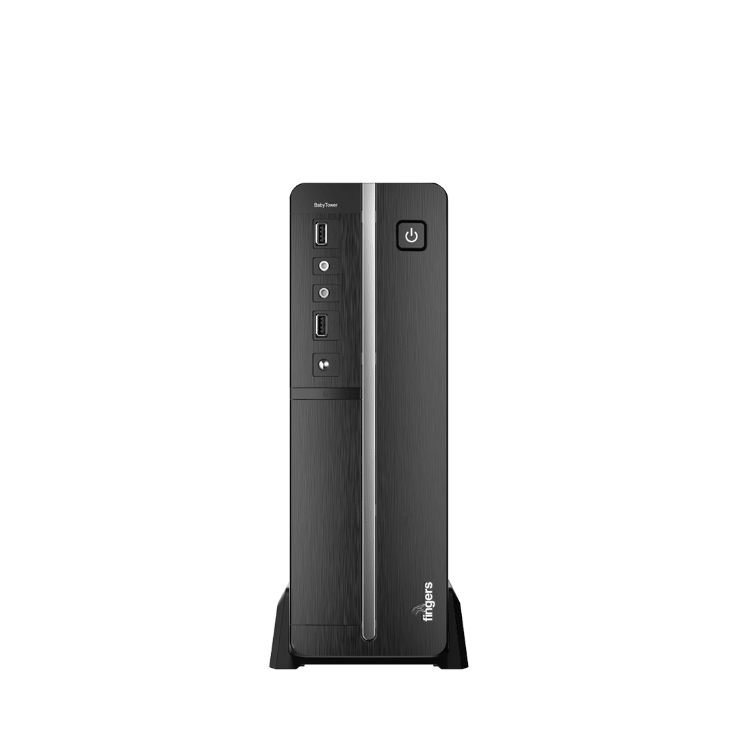 FINGERS Baby Tower PC Case Left Side View