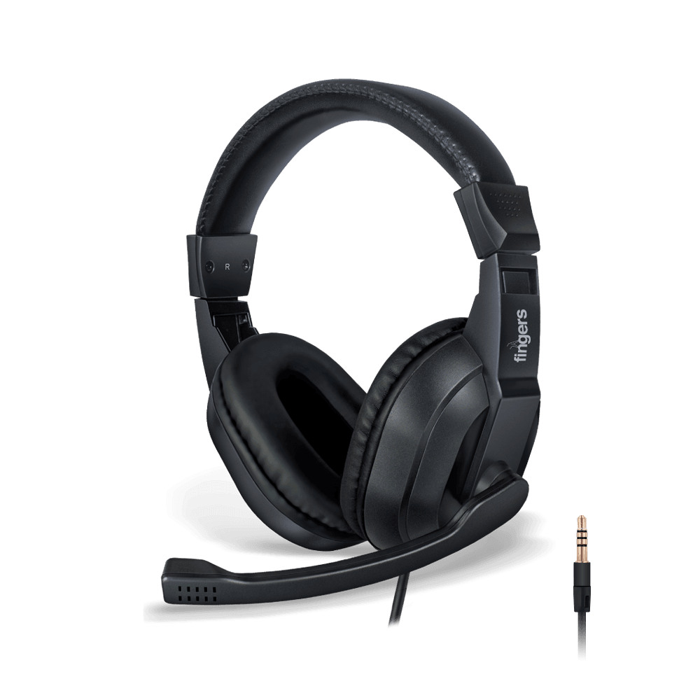 Side view of FINGERS S10 Wired Headset